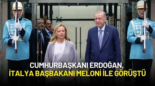 Cumhurbaşkanı Erdoğan, İtalya Başbakanı Meloni ile Görüştü