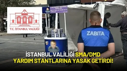 İstanbul Valiliği'nden SMA/DMD Yardım Stantlarına Yasak!