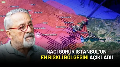 Naci Görür Açıkladı: İşte İstanbul'un En Riskli Bölgesi!