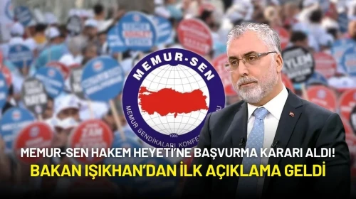 Bakan Işıkhan'dan Memur Zammı Açıklaması: "Hakem Kurulu Kararına Saygı Göstereceğiz"