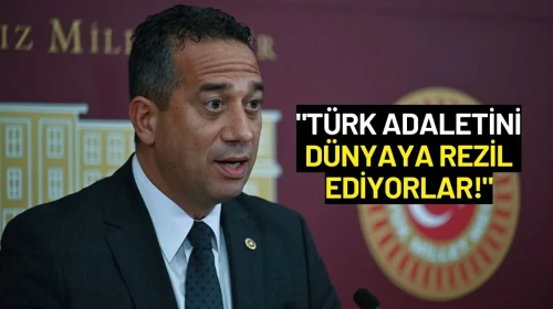 CHP'li Ali Mahir Başarır: "Türk Adaletini Dünyaya Rezil Ediyorlar!"