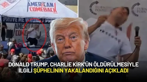 Donald Trump, Charlie Kirk'ün Öldürülmesiyle İlgili Şüphelinin Yakalandığını Açıkladı