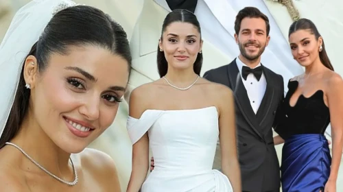 Hande Erçel Ayrılığın Ardından Gelin Oldu!