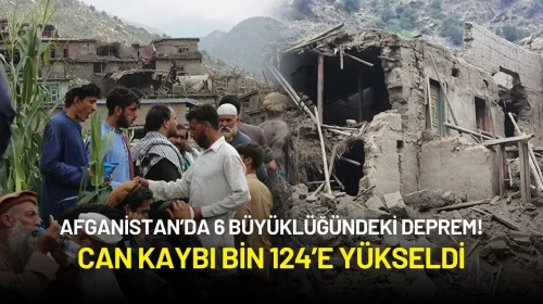 Afganistan’da 6 Büyüklüğündeki Deprem: Can Kaybı 1124’e Yükseldi