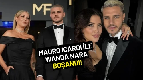 Mauro Icardi ile Wanda Nara boşandı