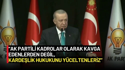 Cumhurbaşkanı Erdoğan, AK Parti’nin Genişletilmiş İl Başkanları Toplantısı’nda Konuşuyor