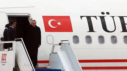 Erdoğan Türk Devletleri Zirvesi için Türkistan yolcusu