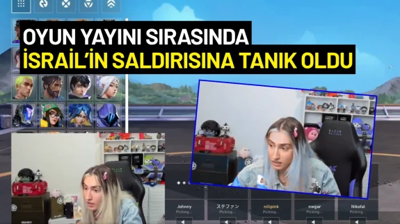 Yayıncı nillpink, Oyun Yayını Sırasında İsrail’in Tahran Saldırısına Canlı Yayında Tanık Oldu