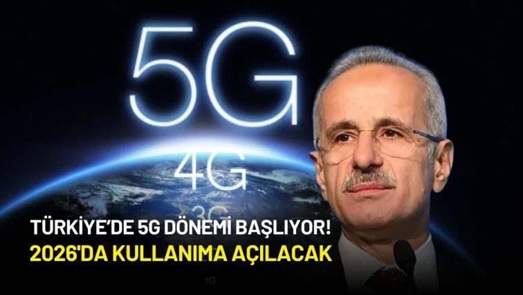 Türkiye’de 5G Dönemi Başlıyor! 2026'da Kullanıma Açılacak