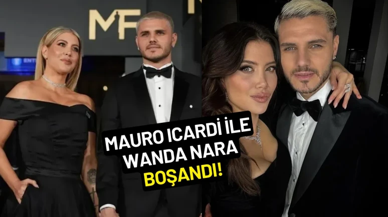 Mauro Icardi ile Wanda Nara boşandı