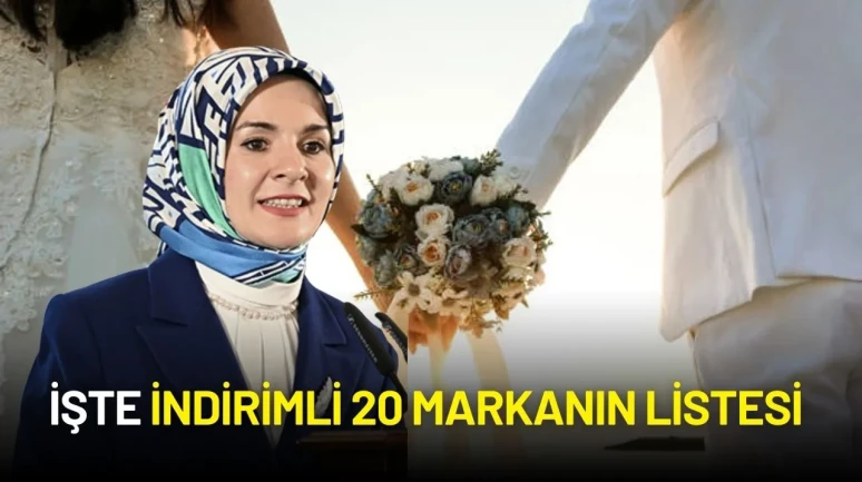 Yeni Evleneceklere Dev Destek! İşte İndirimli 20 Markanın Listesi
