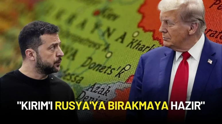 Trump’tan Dikkat Çeken Zelenskiy Açıklamaları: "Kırım'ı Rusya'ya Bırakmaya Hazır"