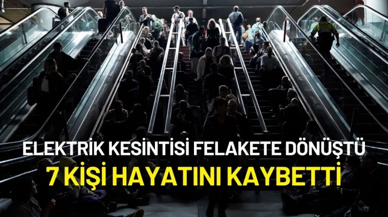 Elektrik Kesintisi Felakete Dönüştü: İspanya'da 7 Kişi Hayatını Kaybetti