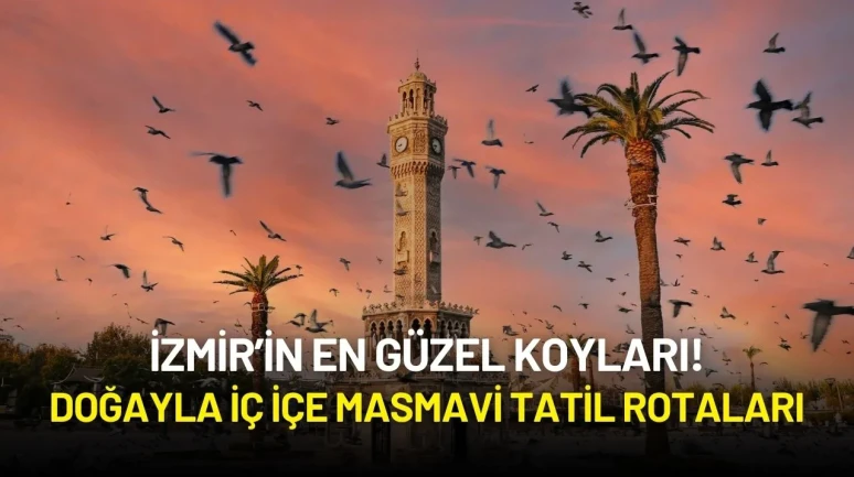 İzmir’in En Güzel Koyları! Doğayla İç İçe Masmavi Tatil Rotaları