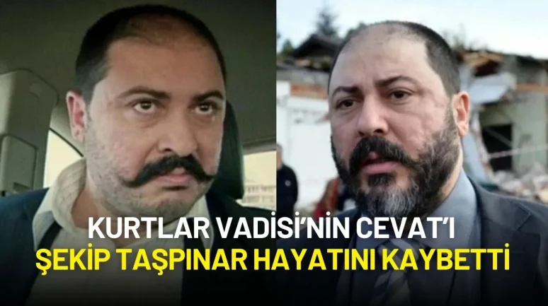 Kurtlar Vadisi’nin Cevat’ı Şekip Taşpınar Hayatını Kaybetti