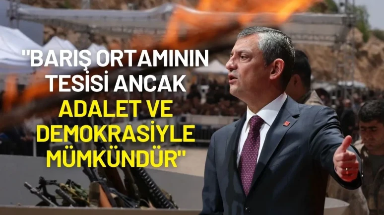 Özgür Özel'den PKK’nın Silah Bırakma Kararına İlk Yorum