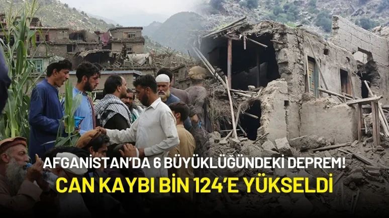 Afganistan’da 6 Büyüklüğündeki Deprem: Can Kaybı 1124’e Yükseldi
