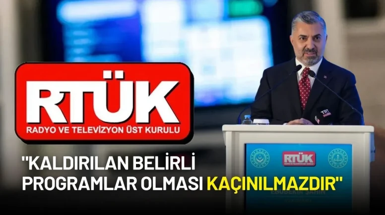RTÜK Başkanı Şahin’den Gündüz Kuşağı Programlarına Uyarı: “Yayından Kaldırılması Kaçınılmaz”