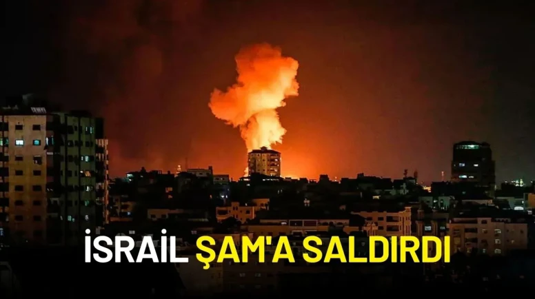 İsrail Şam'a Saldırdı: Hedefte Sahnaya Semti Vardı