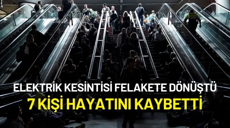 Elektrik Kesintisi Felakete Dönüştü: İspanya'da 7 Kişi Hayatını Kaybetti