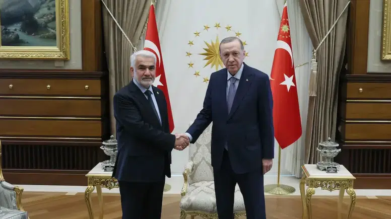 Cumhurbaşkanı Erdoğan HÜDA-PAR Lideri Zekeriya Yapıcıoğlu ile Görüştü