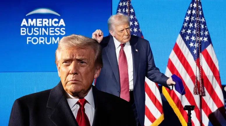 Amerika İş Forumu'na Trump'ın Dansı Damga Vurdu!