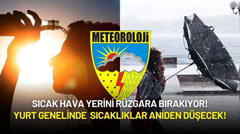 Yurt Genelinde Hava Sıcaklıkları Aniden Düşecek!