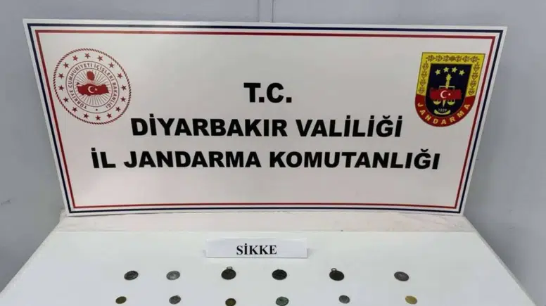 Diyarbakır’da tarihi eser operasyonu: Jandarmadan kaçakçılara geçit yok