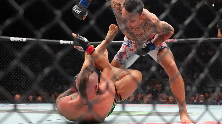 Conor McGregor'ın UFC 329'daki büyük dönüşü hüsranla bitti: 69. saniyede gelen sakatlık şoke etti
