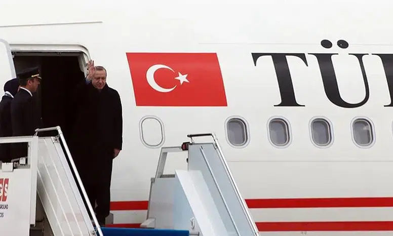 Erdoğan Türk Devletleri Zirvesi için Türkistan yolcusu