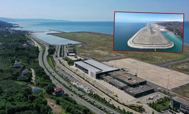 Bakan Uraloğlu Duyurdu: Deniz Üzerine Yapılacak Üçüncü Havalimanı Trabzon'da Olacak