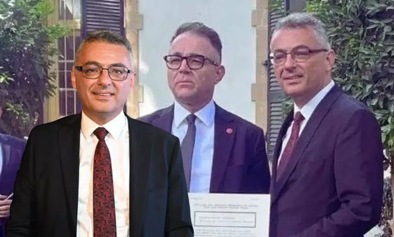 KKTC Yeni Cumhurbaşkanı Tufan Erhürman Mazbatasını Aldı