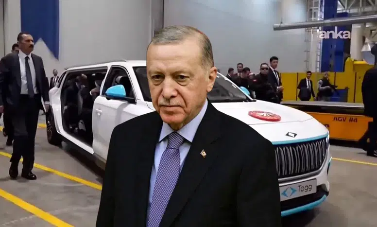 Erdoğan İlk Altay Tanklarının Teslim Törenine Özel TOGG Limuziniyle Katıldı