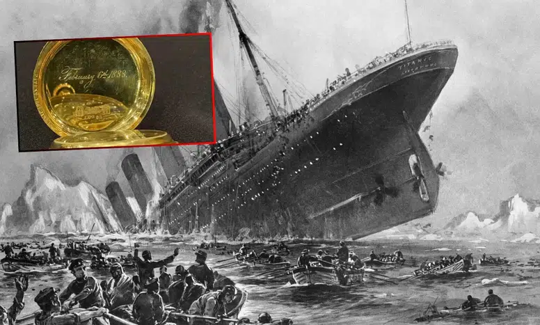 Titanik'in En Zengin Yolcularından Isidor Straus’a Ait Altın Cep Saati Rekor Fiyata Satılıyor