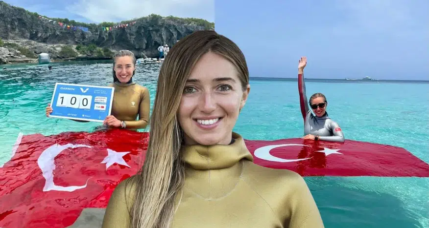 Şahika Ercümen'den Gazze İçin Yeni Dünya Rekoru Denemesi: "Gazze Nefes Alsın"