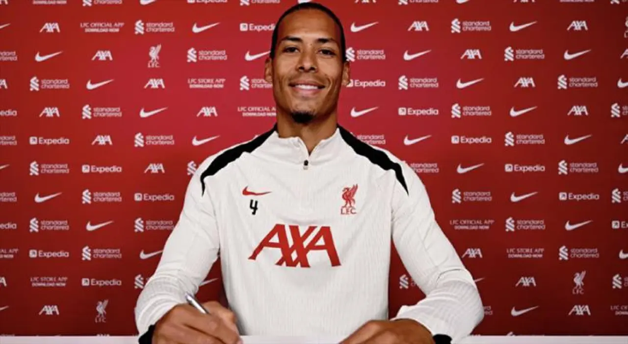 Van Dijk 2027'ye Kadar Liverpool'da! İşte İmza Sonrası İlk Sözleri 2